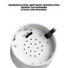 Миниатюра фото светильник накладной светодиодный с переключателем цветовой температуры novotech selene 359924 белый | 220svet.ru