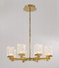 Миниатюра фото подвесной светильник 3000k dimmable delight collection md25020403-8a2 satin gold | 220svet.ru