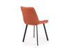 Миниатюра фото стул на металлокаркасе woodville челси п терракотовый (zd 432) / черный np 632519 | 220svet.ru
