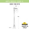 Миниатюра фото садово-парковый фонарь fumagalli artu bisso/g300 1l g30.158.s10.wye27 | 220svet.ru