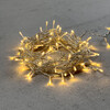 Миниатюра фото гирлянда нить 10м тепло-белая 220в, 100 led, провод прозрачный пвх, ip54 ltc pst100-10-2ww | 220svet.ru