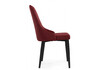 Миниатюра фото стул на металлокаркасе woodville kora wine red / black 15949 | 220svet.ru