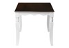 Миниатюра фото стол деревянный provance white / oak | 220svet.ru