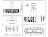 Миниатюра фото подвесные люстры ambrella light high light lh31255 | 220svet.ru