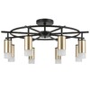 Миниатюра фото потолочная люстра lightstar rullo (571718+214440-8+202431-8) lr7184081 | 220svet.ru
