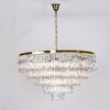 Миниатюра фото подвесная люстра newport 10129+17/c gold м0062139 | 220svet.ru
