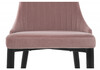 Миниатюра фото стул на металлокаркасе woodville kora light purple / black 15094 | 220svet.ru