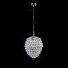 Миниатюра фото подвесной светильник crystal lux charme sp2+2 led chrome/transparent | 220svet.ru