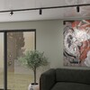 Миниатюра фото светильник однофазный трехжильный трековый светодиодный novotech selene 359923 черный | 220svet.ru