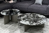 Миниатюра фото стол журнальный черный garda decor 57el-10311 | 220svet.ru