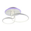 Миниатюра фото потолочная светодиодная люстра profit light 6006/2 wht | 220svet.ru