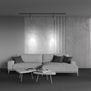 Миниатюра фото трековый однофазный светильник voltega unilight vgl005-1-gu10-bg | 220svet.ru