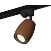 Миниатюра фото комплект трекового светильника ambrella light xt1124003 scf/psl кофе песок/серебро полированное (a2521, c1124, n7003) | 220svet.ru