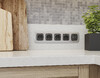 Миниатюра фото рамка 5-постовая ambrella volt omega ecta of140405 | 220svet.ru