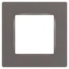 Миниатюра фото рамка для розеток и выключателей эра серия 12 12-5201-16 на 1 пост, классик, титан б0067778 | 220svet.ru