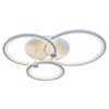 Миниатюра фото потолочная светодиодная люстра profit light 8002/3 wht | 220svet.ru