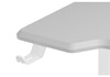 Миниатюра фото компьютерный стол с подъемным механизмом woodville маркос 140х80 тауп / белый 614608 | 220svet.ru