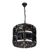 Миниатюра фото подвесная люстра ilamp panorama 10490-5+5p bk | 220svet.ru