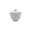 Миниатюра фото чаша с крышкой керамические roomers tableware l9705-cream | 220svet.ru