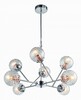 Миниатюра фото подвесная люстра arte lamp arancia a9276lm-8cc | 220svet.ru
