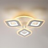 Миниатюра фото потолочный светильник с пультом ду lumion vikki 8255/62cl белый | 220svet.ru