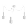 Миниатюра фото люстра ideal lux holly sp3 bianco | 220svet.ru