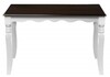Миниатюра фото стол деревянный provance white / oak | 220svet.ru