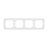 Миниатюра фото рамка lk studio 4-постовая (белый) lk60 864404-1 | 220svet.ru