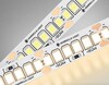 Миниатюра фото светодиодная лента теплый белый ambrella light 18w/m 240led/m 2835smd 3000к 5m gs3301 | 220svet.ru