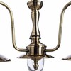 Миниатюра фото подвесная люстра arte lamp fisherman a5518lm-3ab | 220svet.ru