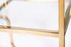 Миниатюра фото стеллаж garda decor 46as-sh1652-gold | 220svet.ru