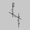 Миниатюра фото трековая магнитная настенная конструкция maytoni flarity tfc-flar-w01-pt | 220svet.ru