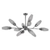 Миниатюра фото потолочная люстра escada desire 10165/12pl nickel | 220svet.ru