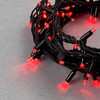 Миниатюра фото гирлянда нить 10м красная 220в 100 led провод черный каучук ip65 ltc ll100-1-2r | 220svet.ru