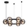 Миниатюра фото подвесной светодиодный светильник odeon light troni 5041/60l черный | 220svet.ru