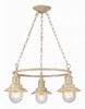 Миниатюра фото подвесная люстра arte lamp sailor a4524lm-3wg | 220svet.ru