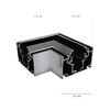 Миниатюра фото угол- соединитель st luce скайлайн 48v st039.499.00.1 | 220svet.ru