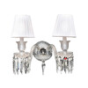 Миниатюра фото настенный светильник baccarat 2 clear delight collection zz86303-2w | 220svet.ru