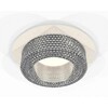 Миниатюра фото комплект встраиваемого светильника ambrella light techno spot xc7621020 swh/cl белый песок/прозрачный (c7621, n7191) | 220svet.ru