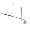Миниатюра фото подвесная люстра arte lamp jacob a7029pl-3bk | 220svet.ru