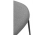 Миниатюра фото стул на металлокаркасе woodville тео серый (elon 86) / черный 687214 | 220svet.ru