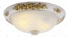 Миниатюра фото потолочный светильник arte lamp torta a7102pl-2wg | 220svet.ru