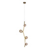 Миниатюра фото подвесной светильник loft it sakura 10212/4p gold | 220svet.ru