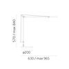 Миниатюра фото структура demetra 3000k black artemide 1734050a | 220svet.ru