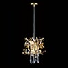 Миниатюра фото подвесная люстра crystal lux romeo sp2 gold d250 | 220svet.ru