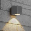 Миниатюра фото уличный настенный светильник feron dh054 48485 | 220svet.ru