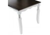 Миниатюра фото стол деревянный provance white / oak | 220svet.ru