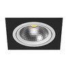 Миниатюра фото встраиваемый светильник lightstar intero 111 (217817+217906) i81706 | 220svet.ru