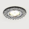 Миниатюра фото встраиваемый светильник ambrella light crystal k230 bk | 220svet.ru