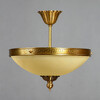 Миниатюра фото потолочная люстра на штанге ambiente 02166/35 pl ab | 220svet.ru